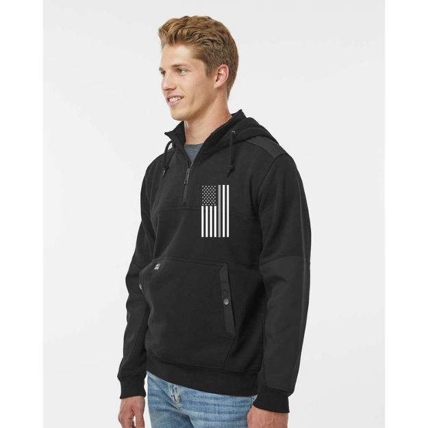 Dri Duck Honor Quarter Zip Hoodie